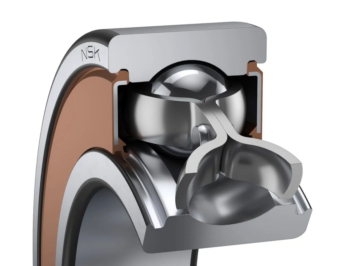 Однорядный радиальный шарикоподшипник NSK 6919C5P5