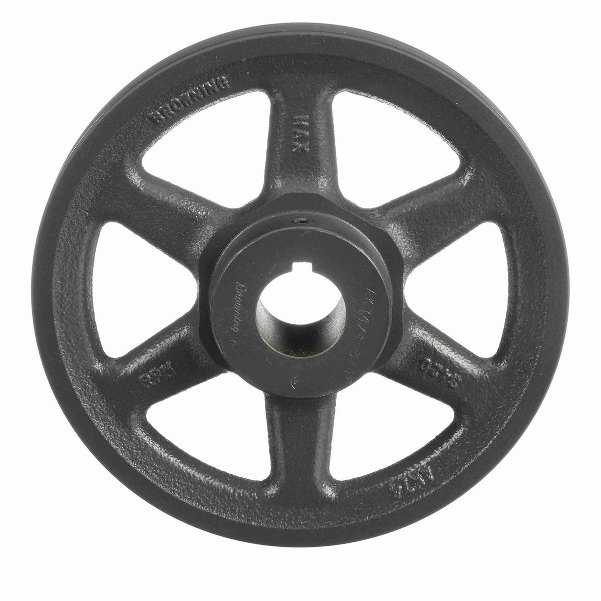 Browning 1 Groove Cast Iron FHP - Finished Bore Sheave - AK74X 1 3/16