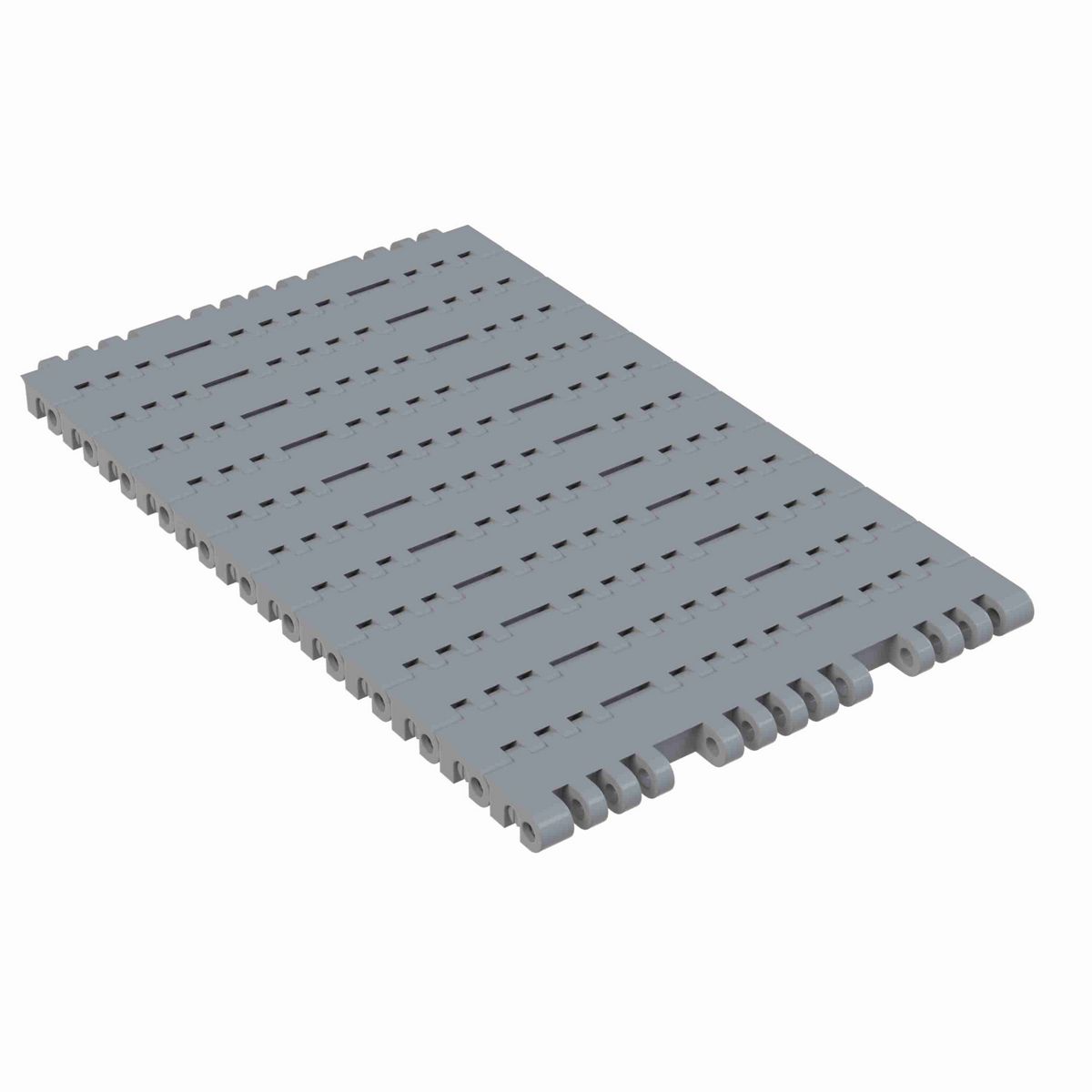 Rexnord 7705 Straight Running Solid Top, Material: Silver Platinum Series™ X, Width: 7.5in, Pitch: 1in - 10286166