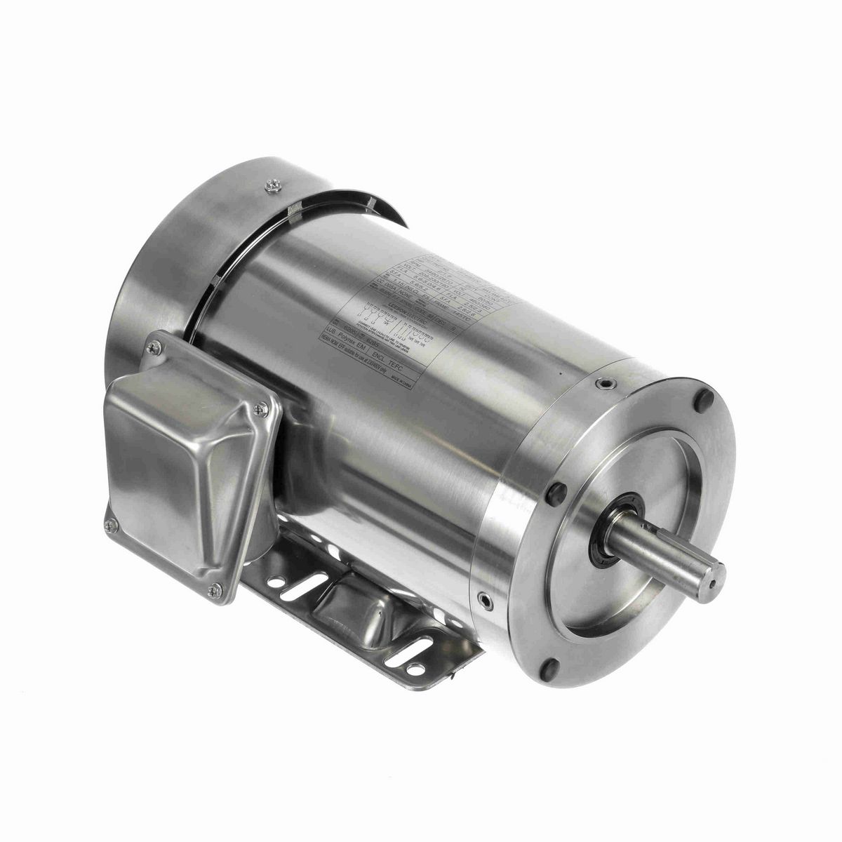 LEESON SST Duck™ General Purpose Motor, 2 & 1.50 HP, 3 Ph, 60 & 50 Hz, 230/460 & 190/380 V, 3600 & 3000 RPM, 145TC Frame, TEFC - 191490.00