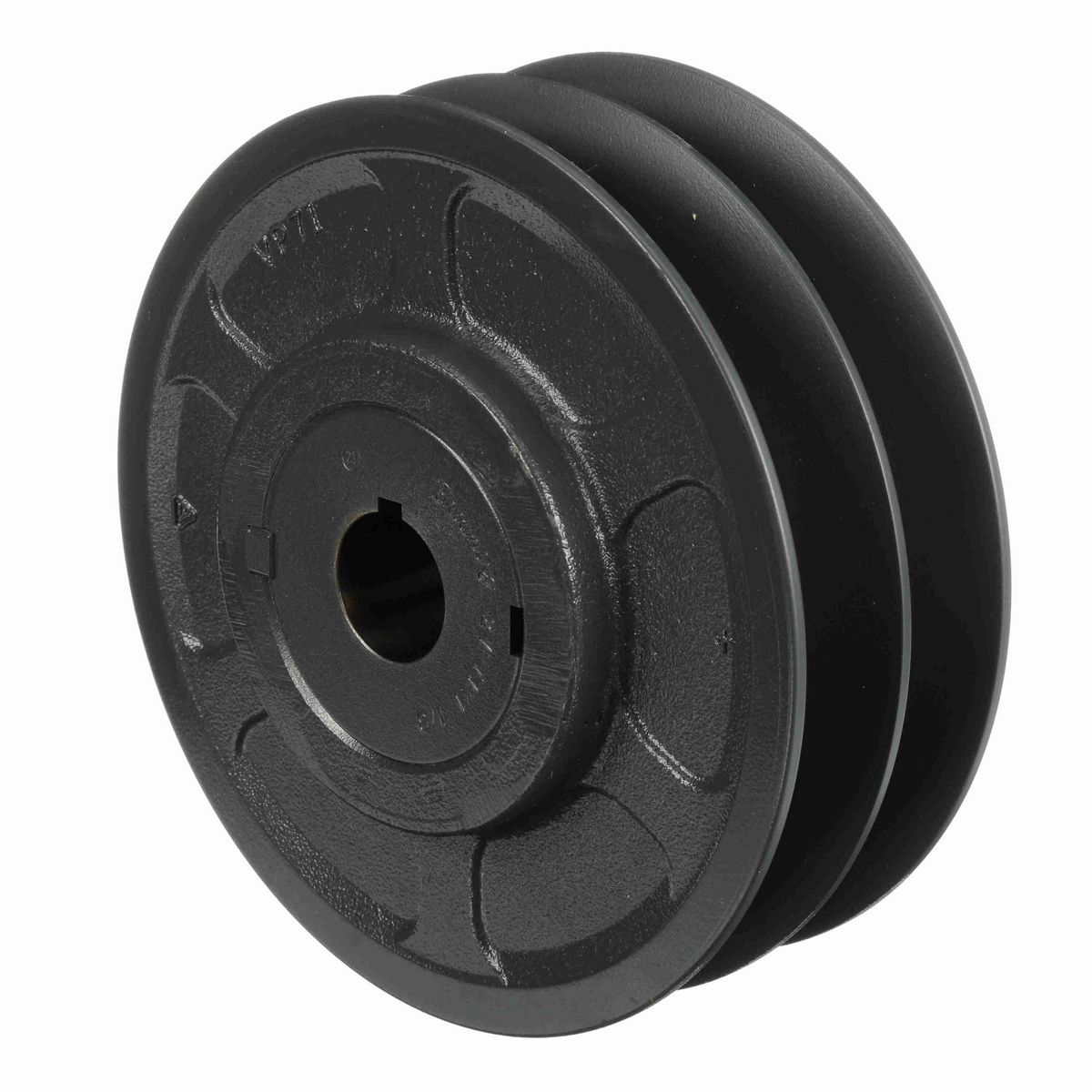 Browning 2 Groove Cast Iron Finish Bore FHP Variable Pitch Sheave - 2VP71X 1 1/8