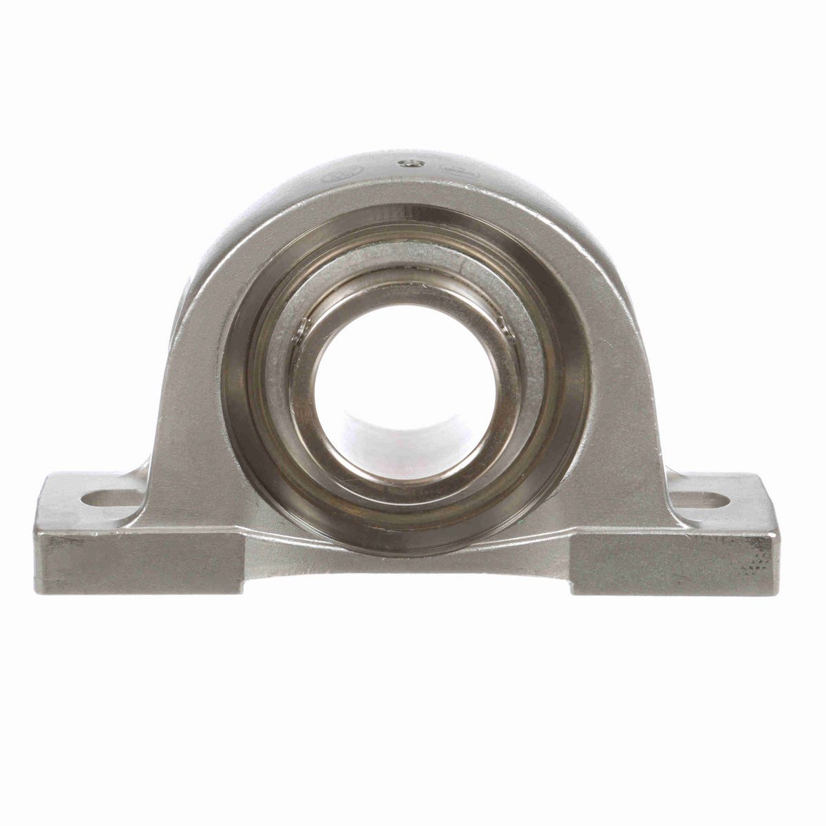 Sealmaster Mounted Stainless Steel Two Bolt Pillow Block Ball Bearing - 52100 Bearing Steel, Phosphorus Nickel Coated - Setscrew Lock - Corrosion Resistant - Reduced Maintenance - Lubed for Life - CRPS-PN209 RMW