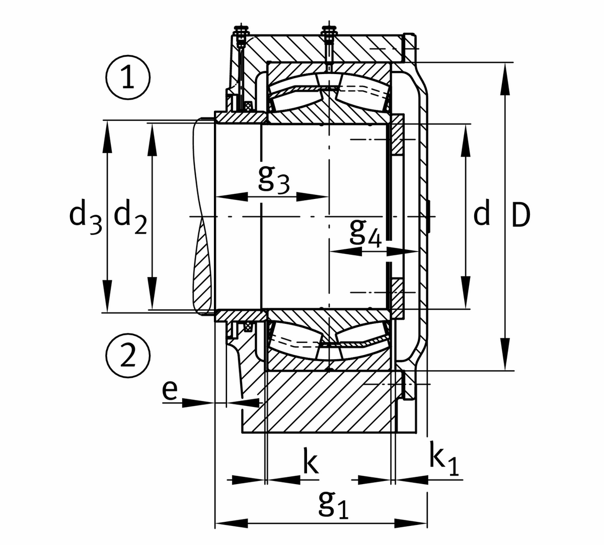 Стационарный корпус FAG RLE4152-Z-AF-L