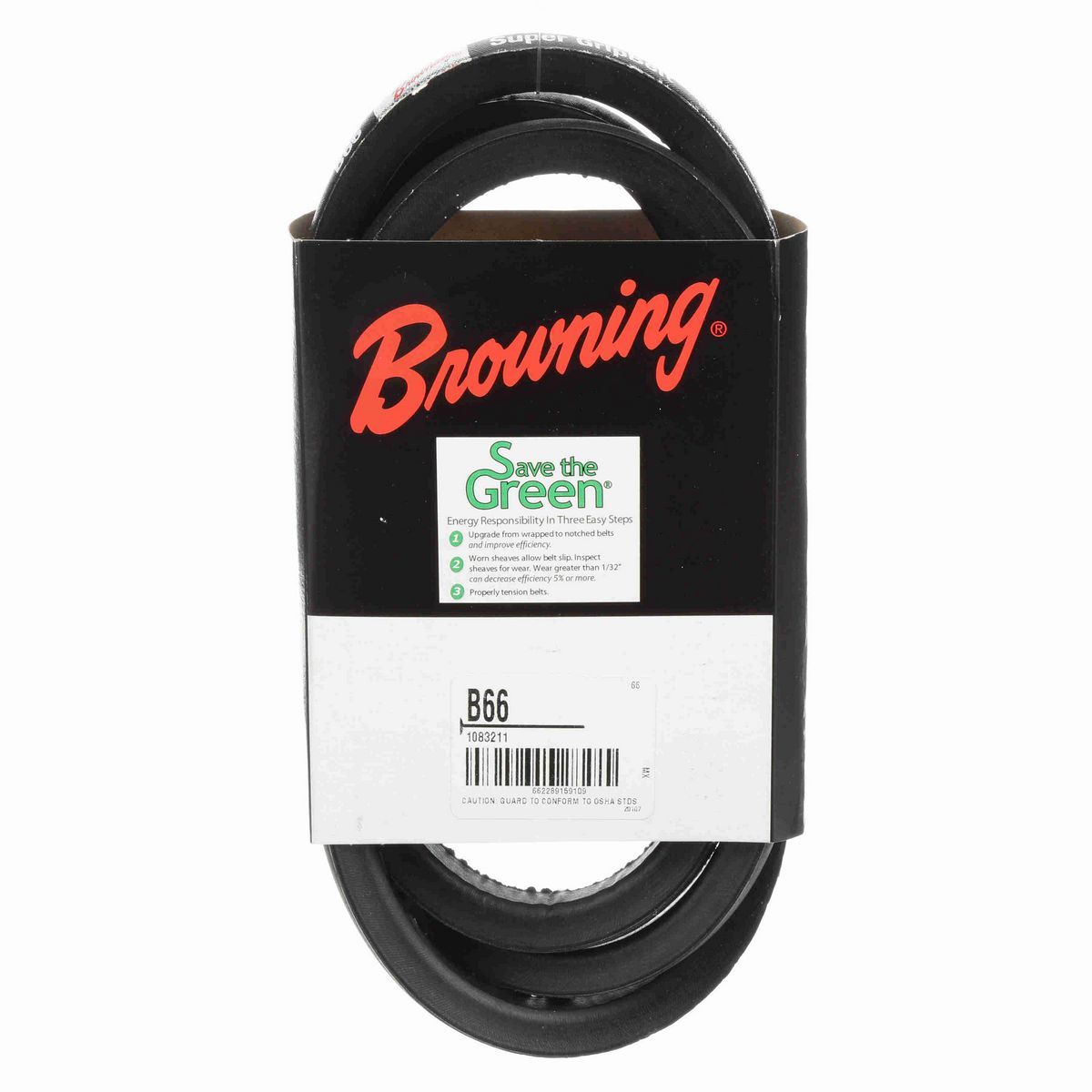 Browning Neoprene Wrapped Belt 95% Efficient - B66