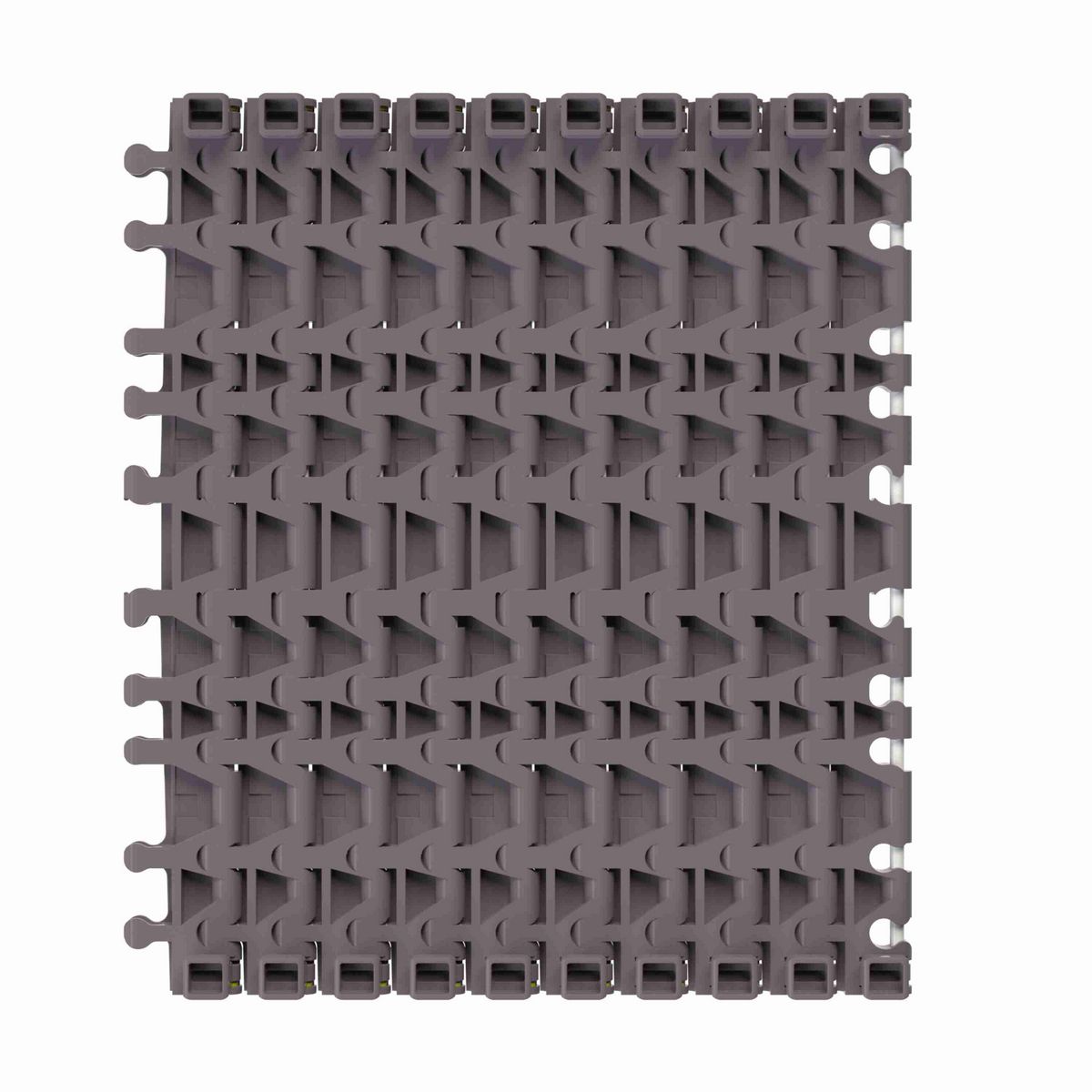 Rexnord 7956GT Side-flexing Flush Grid, Material: Brown High Performance, Width: 15in, Pitch: 1.25in - 81450301