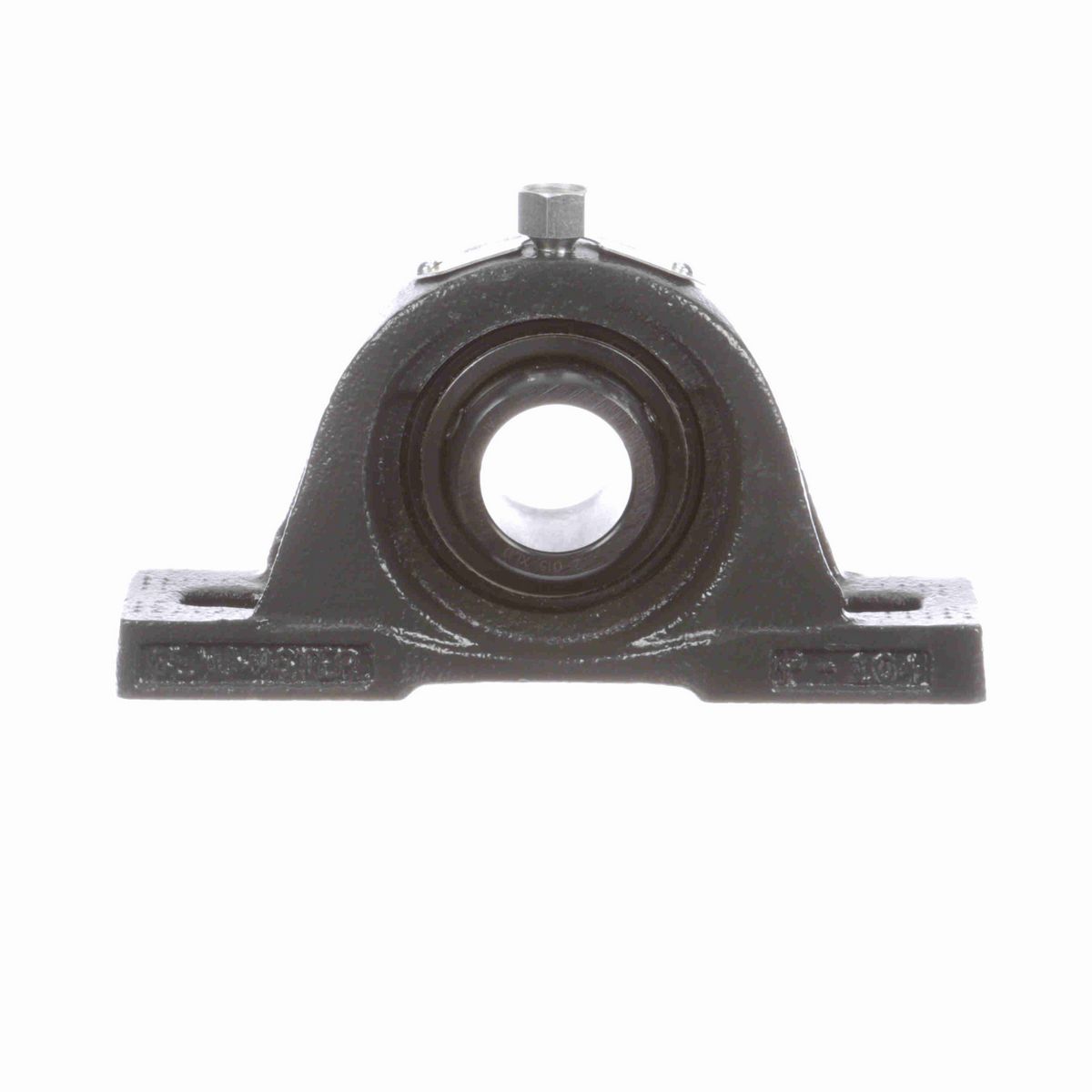 Sealmaster Mounted Cast Iron Two Bolt Pillow Block Ball Bearing - 52100 Bearing Steel, Black Oxided - Setscrew Lock - Extra Low Drag - NP-15 XLO