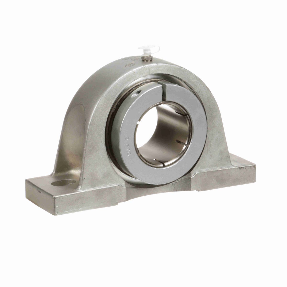 Sealmaster Mounted Stainless Steel Two Bolt Pillow Block Ball Bearing - 52100 Bearing Steel, Phosphorus Nickel Coated - Concentric Lock - Corrosion Resistant - CRPS-PN39T
