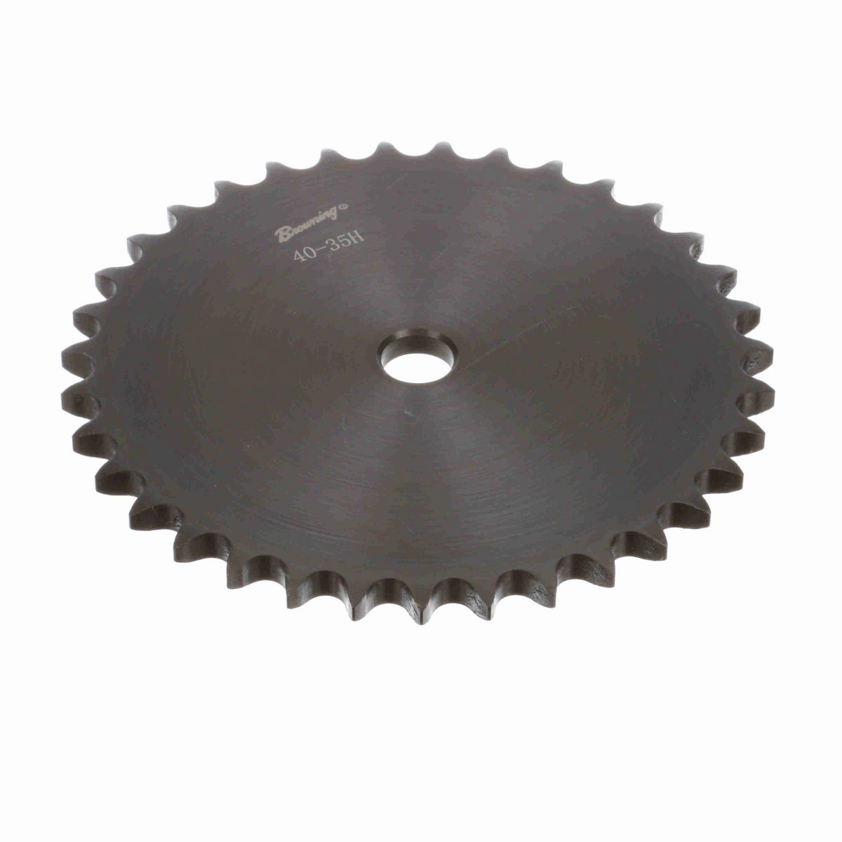 Browning Steel Minimum Plain Bore Roller Chain Sprocket - 40A35