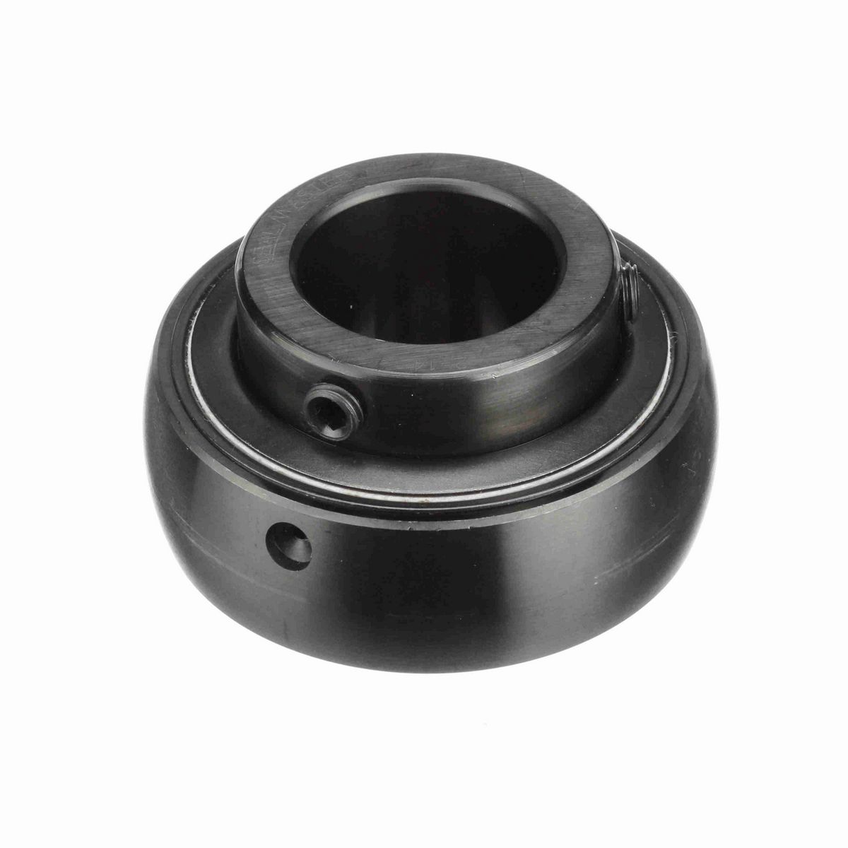 Sealmaster Mounted Insert Only Ball Bearing - 52100 Bearing Steel, Black Oxided - Setscrew Lock - 2-14