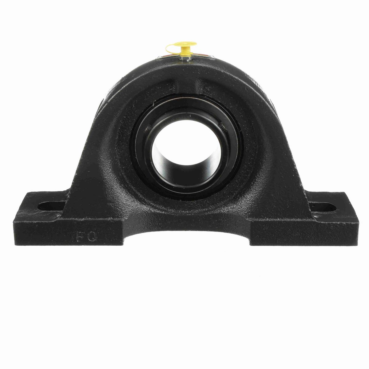 Sealmaster Mounted Cast Iron Two Bolt Pillow Block Ball Bearing - 52100 Bearing Steel, Black Oxided - Setscrew Lock - SP-35