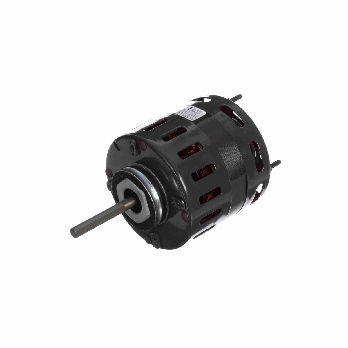 FASCO Refrigeration Motor, 1/15 HP, 1 Ph, 50/60 Hz, 115/208-230 V, 1550 RPM, 1 Speed, 4.4" Diameter, OAO - D482