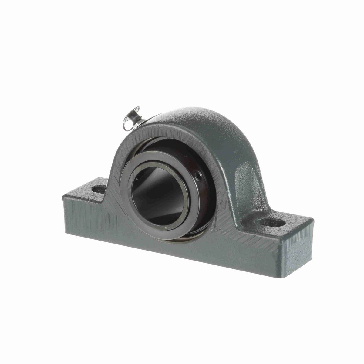 Sealmaster Mounted Cast Iron Two Bolt Pillow Block Spherical Roller - 52100 Bearing Steel, Black Oxided - Collar Mount Lock - USRB5000-115