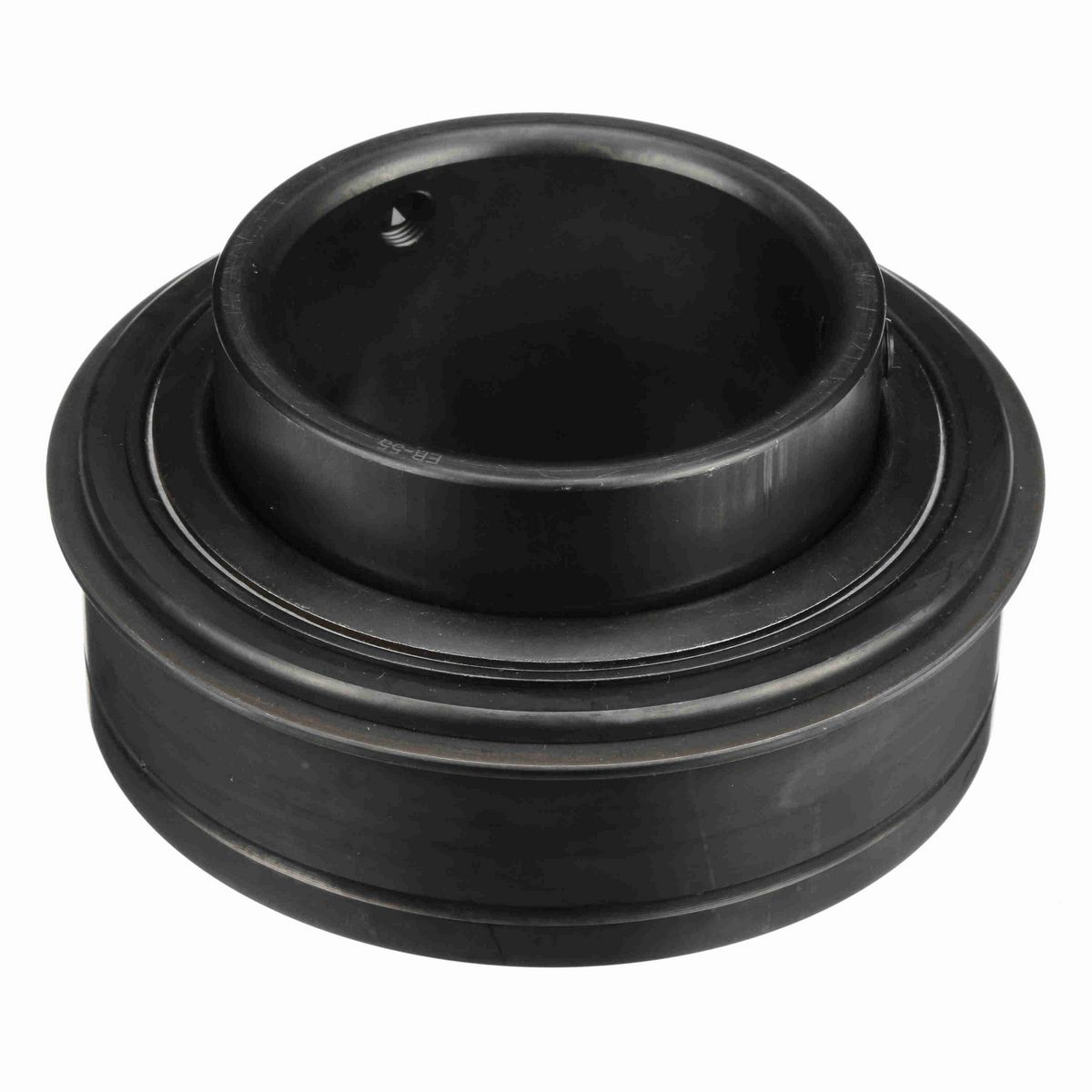 Sealmaster Mounted Insert Only Ball Bearing - 52100 Bearing Steel, Black Oxided - Setscrew Lock - ER-55