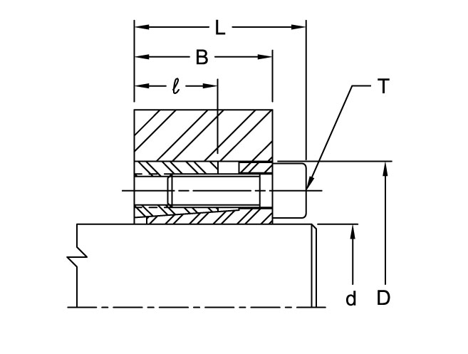 SLD 1350 Series - Inch (Imperial) Timken 69790498340