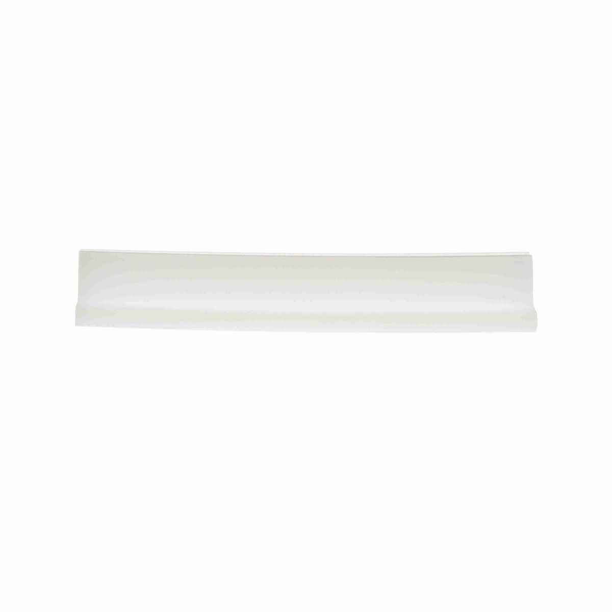System Plast Bar Cap: 1.13"W X 0.92"H X 240"L White UHMW-PE - VG-P7GAHD-20
