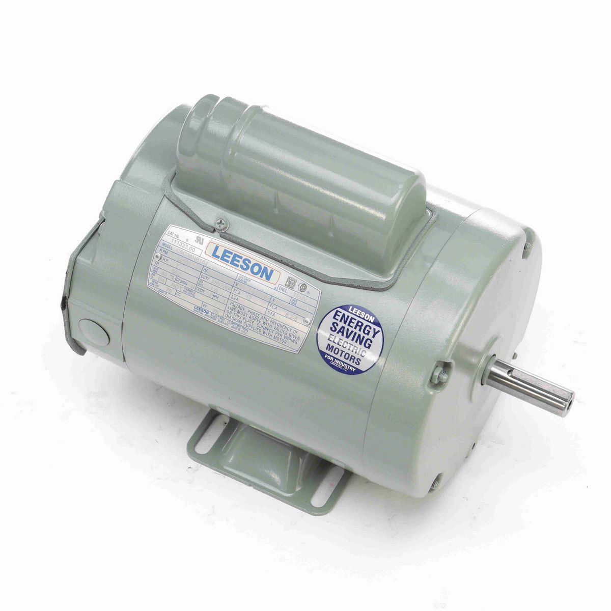 LEESON Agricultural Motor, 1 HP, 1 Ph, 60 Hz, 115/230 V, 3600 RPM, 56Z Frame, TEAO - 111333.00