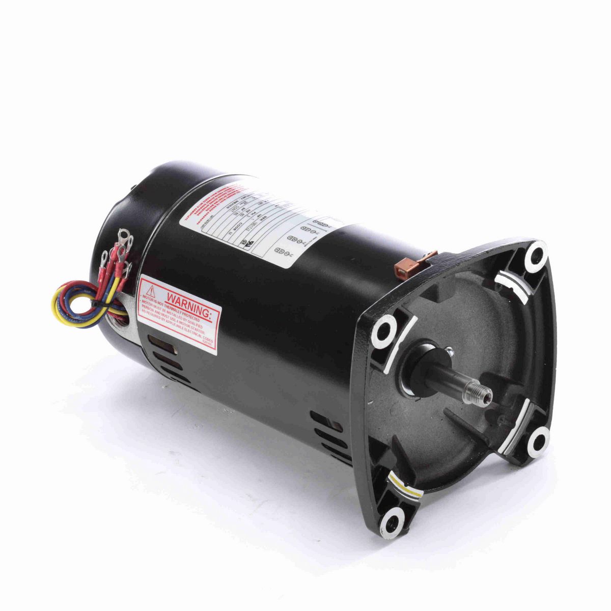 Century Pool Pump Motor, 1 HP, 3 Ph, 60 Hz, 208-230/460 V, 3600 RPM, 48Y Frame, ODP - Q3102
