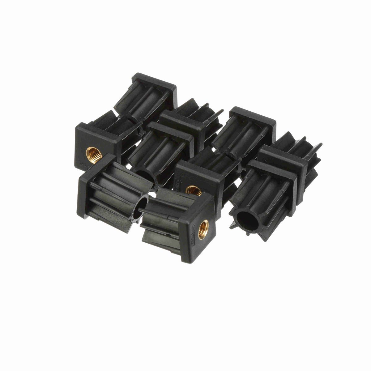 System Plast Tube End (Square); Series: VG-553, Thread: 1/2-13 for a 1-1/2 Sq. Tube - VG-553-B12