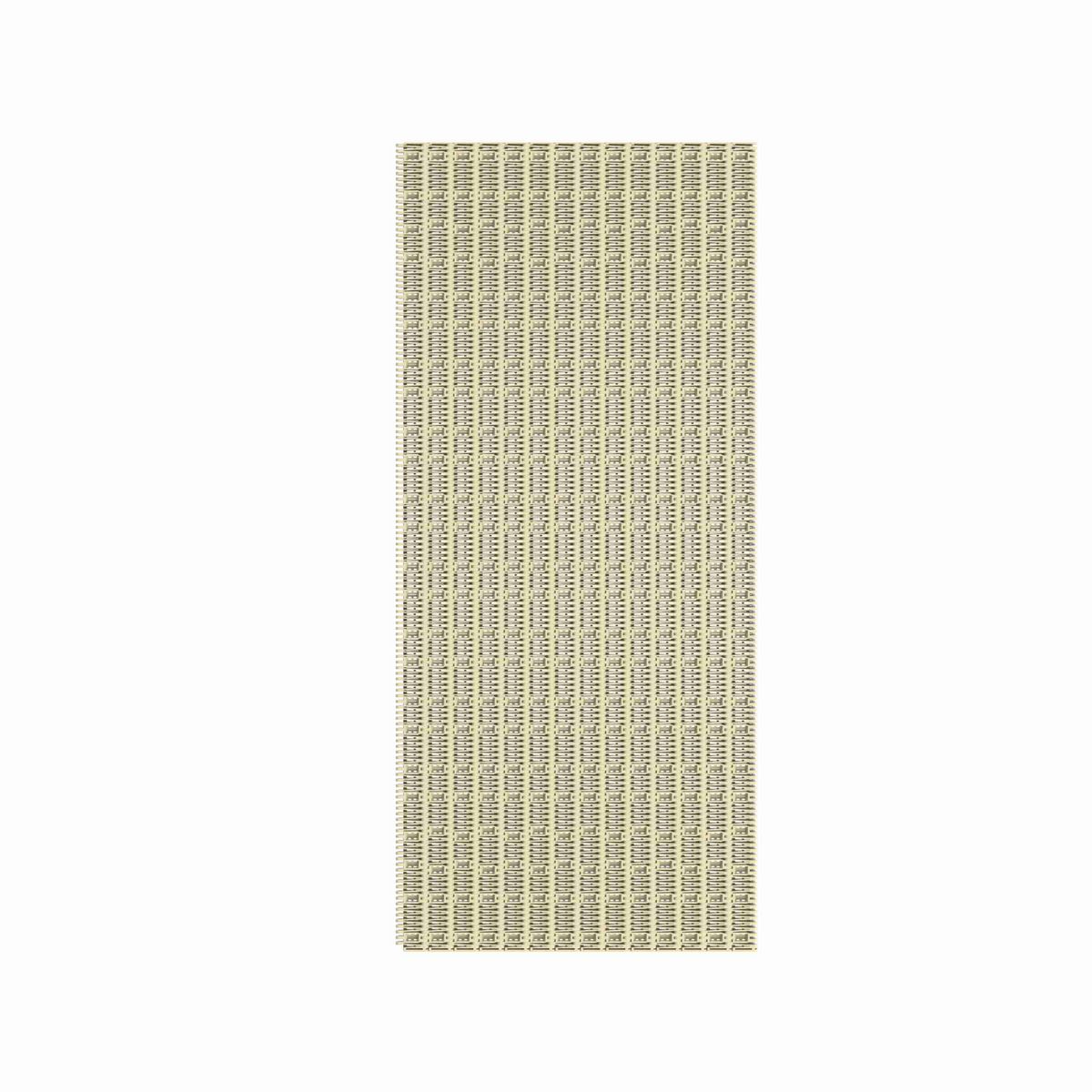 Rexnord 5997 Straight Running Raised Rib, Material: Beige High Temperature, Width: 120in, Pitch: 2.25in - HT5997-120