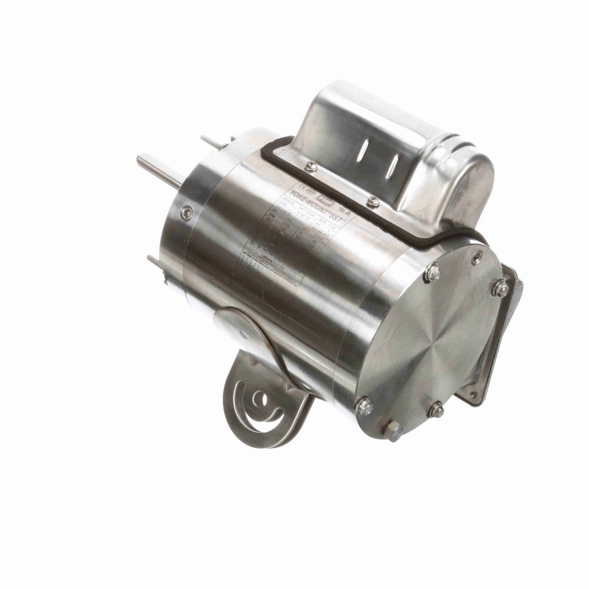 LEESON Pedestal Fan Motor, 0.50 HP, 1 Ph, 60 Hz, 115/230 V, 1800 RPM, 48YZ Frame, TEAO - 191547.00