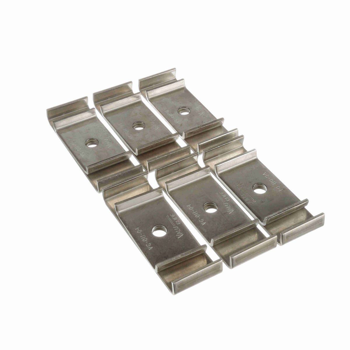 System Plast Double Rail Clamp, Stainless Steel,~3.25" C.D. - VG-011-04