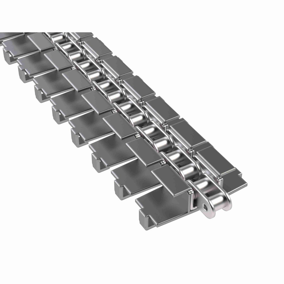 Rexnord 1874TAB SideGrip™ Side-flexing, Material: Stainless Steel, Width: 3.63in, Pitch: 1.5in - 1874SS-SG