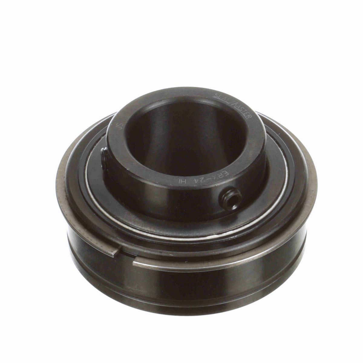Sealmaster Mounted Insert Only Ball Bearing - 52100 Bearing Steel, Black Oxided - Setscrew Lock - High Temperature - ERX-24 HI