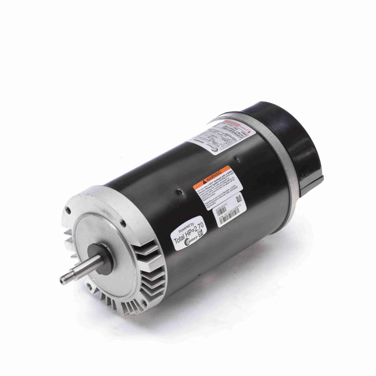 Century Pool Pump Motor, 2.0 HP, 1 Ph, 60 Hz, 208-230 V, 3600 RPM, Y56J Frame, DP - SN1202