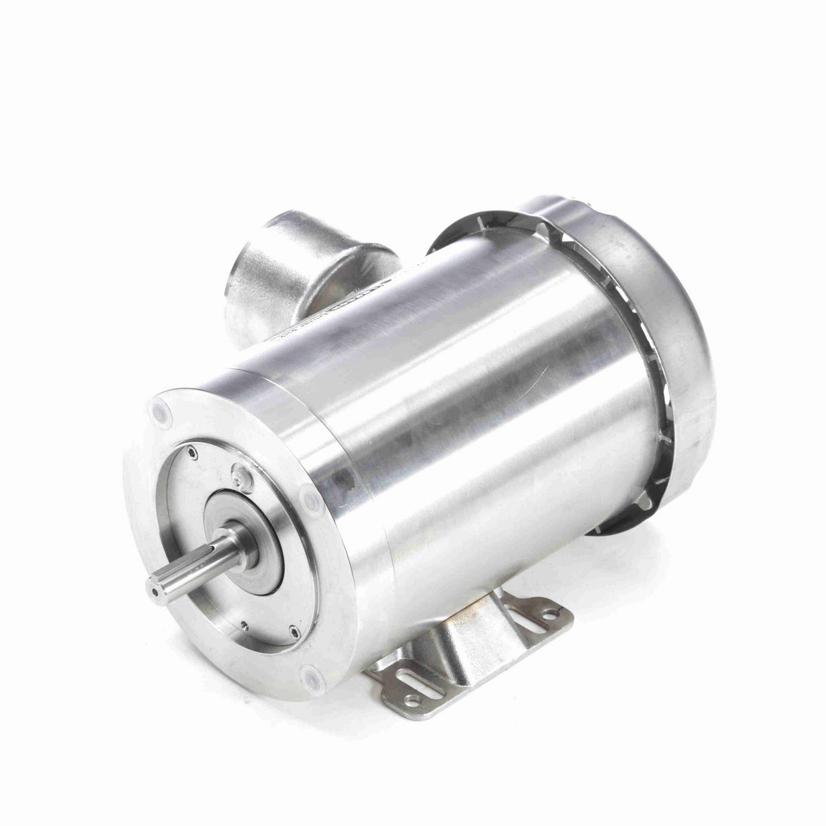 LEESON Extreme Duck® Ultra General Purpose Motor, 1.50 & 1 HP, 3 Ph, 60 & 50 Hz, 230/460 & 190/380 V, 1800 & 1500 RPM, 56C Frame, TEFC - 119522.00