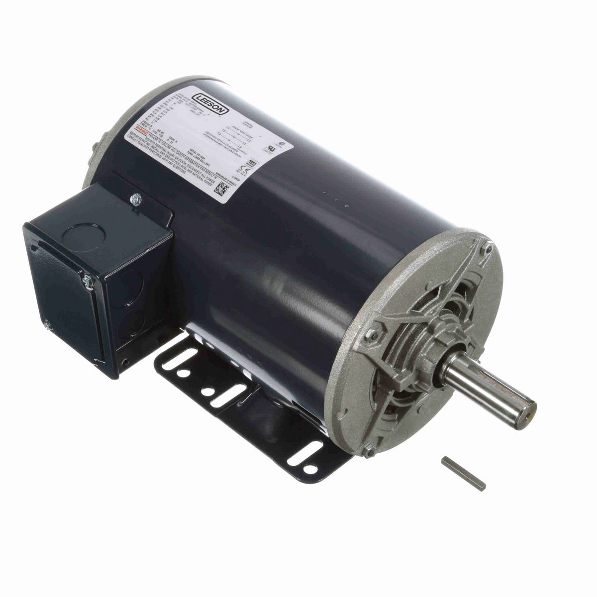 LEESON General Purpose Motor, 1 HP, 3 Ph, 60 Hz, 200 V, 1800 RPM, 143T Frame, DP - E901A