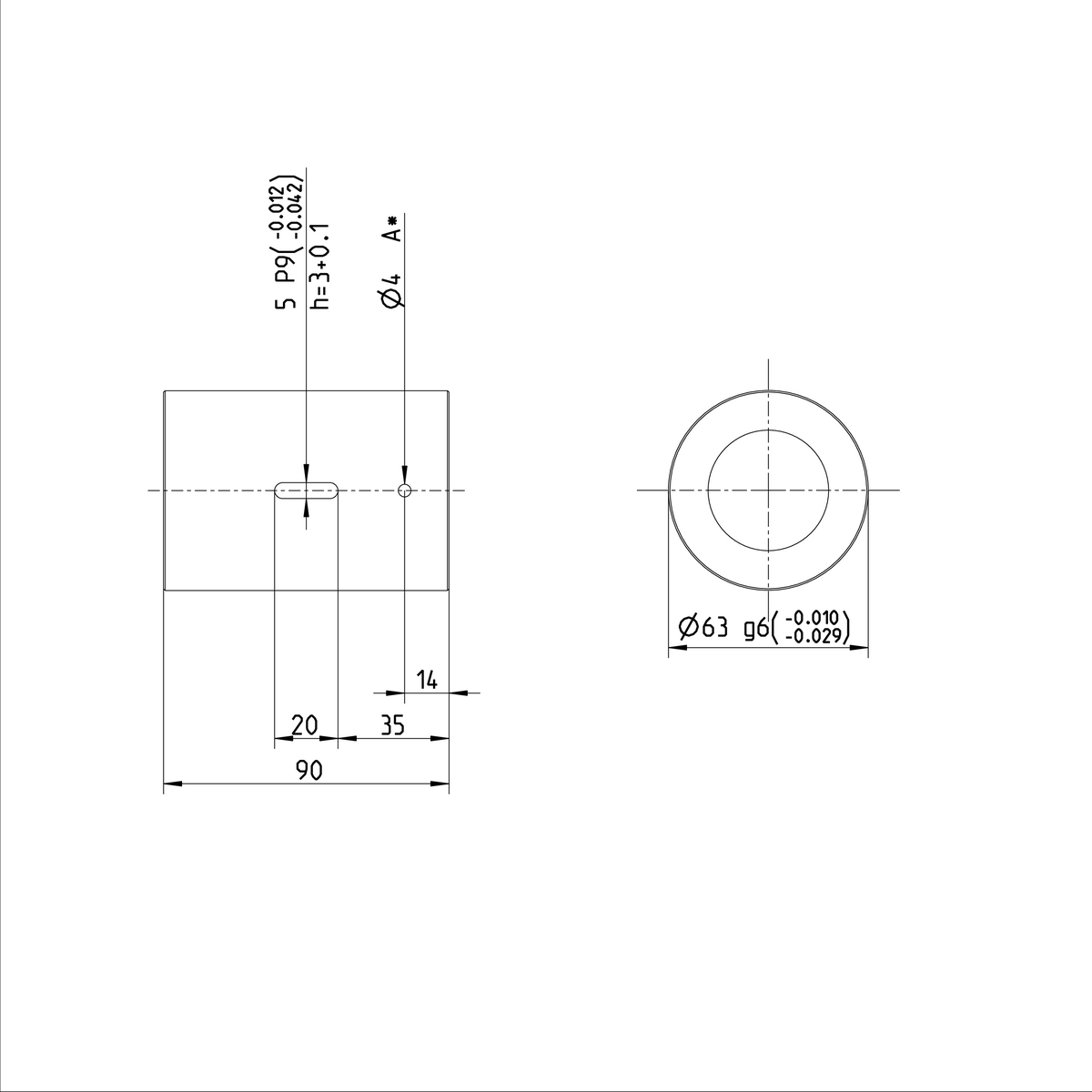 Одинарная цилиндрическая гайка Bosch Rexroth ZEM-E-S 40X10RX6-6 [R151244022]