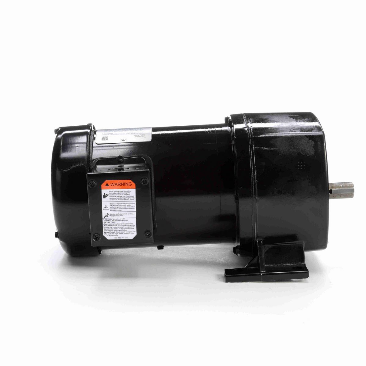 LEESON Parallel Shaft Gearmotor, 0.50 HP, 3 Ph, 60 Hz, 208-230/460 V, 91 RPM, 48Y Frame, TEFC - 107035.00