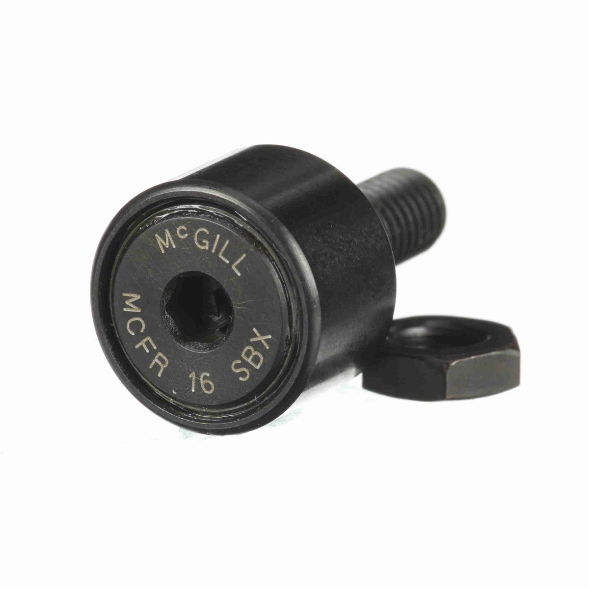 Опорный ролик с цапфой McGill CAMROL MCFRE 16 SBX, цилиндрический, с уплотнением, с шестигранным отверстием, метрический