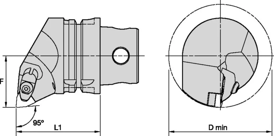 Kenclamp Kennametal DWLN 95° [5543455]