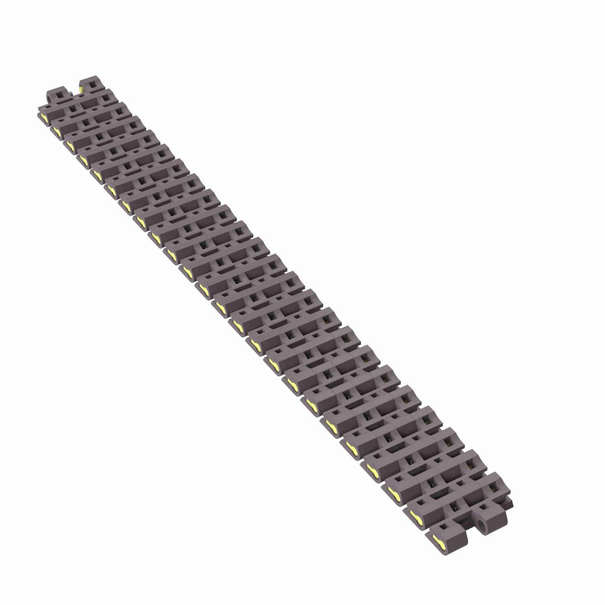 Rexnord 1506 Straight Running Flush Grid, Material: Brown High Performance, Width: 38mm, Pitch: 15mm - 81441411
