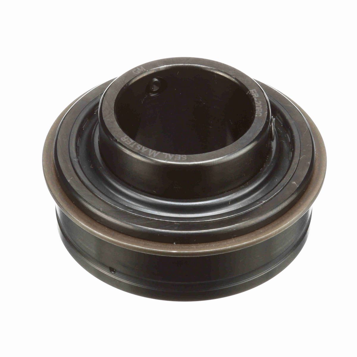 Sealmaster Mounted Insert Only Ball Bearing - 52100 Bearing Steel, Black Oxided - Setscrew Lock - ER-20RC