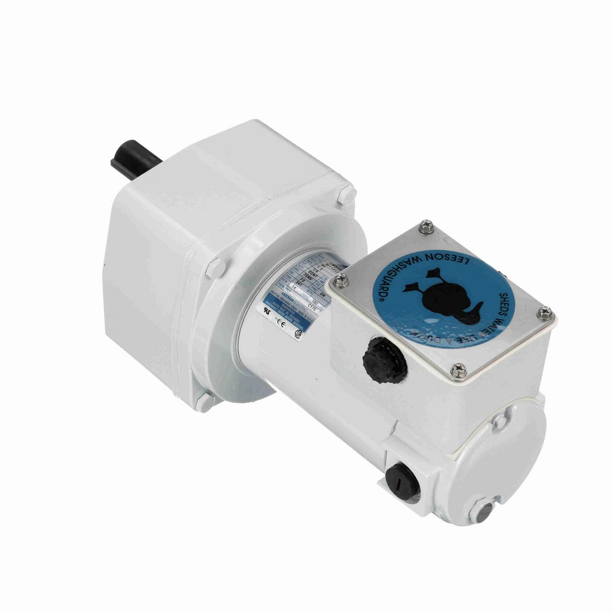 LEESON White Duck™ Parallel Shaft Gearmotor, 0.13 HP, 90 V, 14 RPM, 31 Frame, TENV - M1125268.00