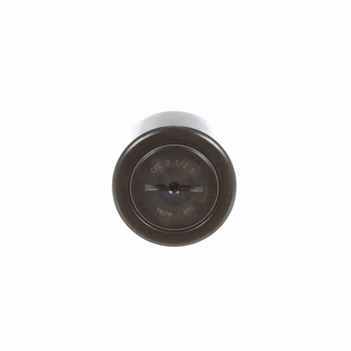 Опорный ролик с цапфой McGill CAMROL CFE 2 1/2 S, цилиндрический, с уплотнением, со шлицем под отвёртку, дюймовый