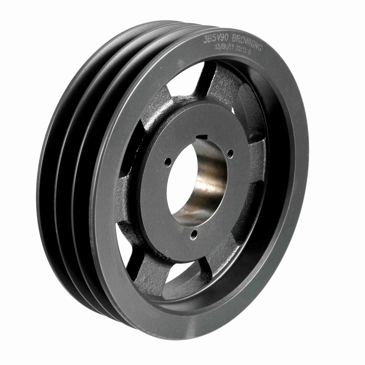 Browning 3 Groove Cast Iron Bushed Bore Multiple Sheave - 3B5V90