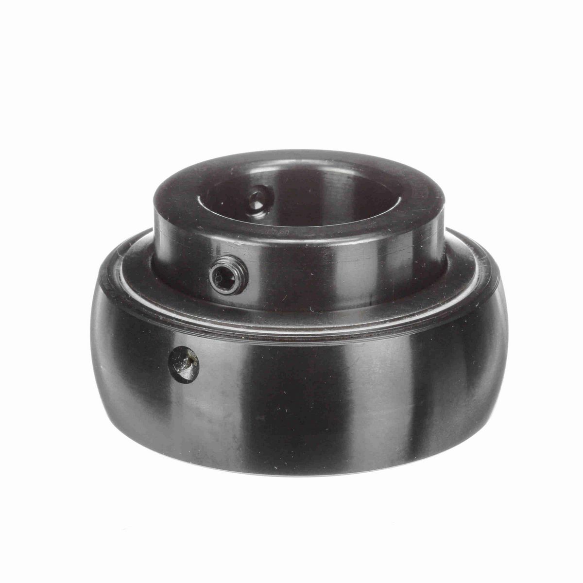 Sealmaster Mounted Insert Only Ball Bearing - 52100 Bearing Steel, Black Oxided - Setscrew Lock - 3-18