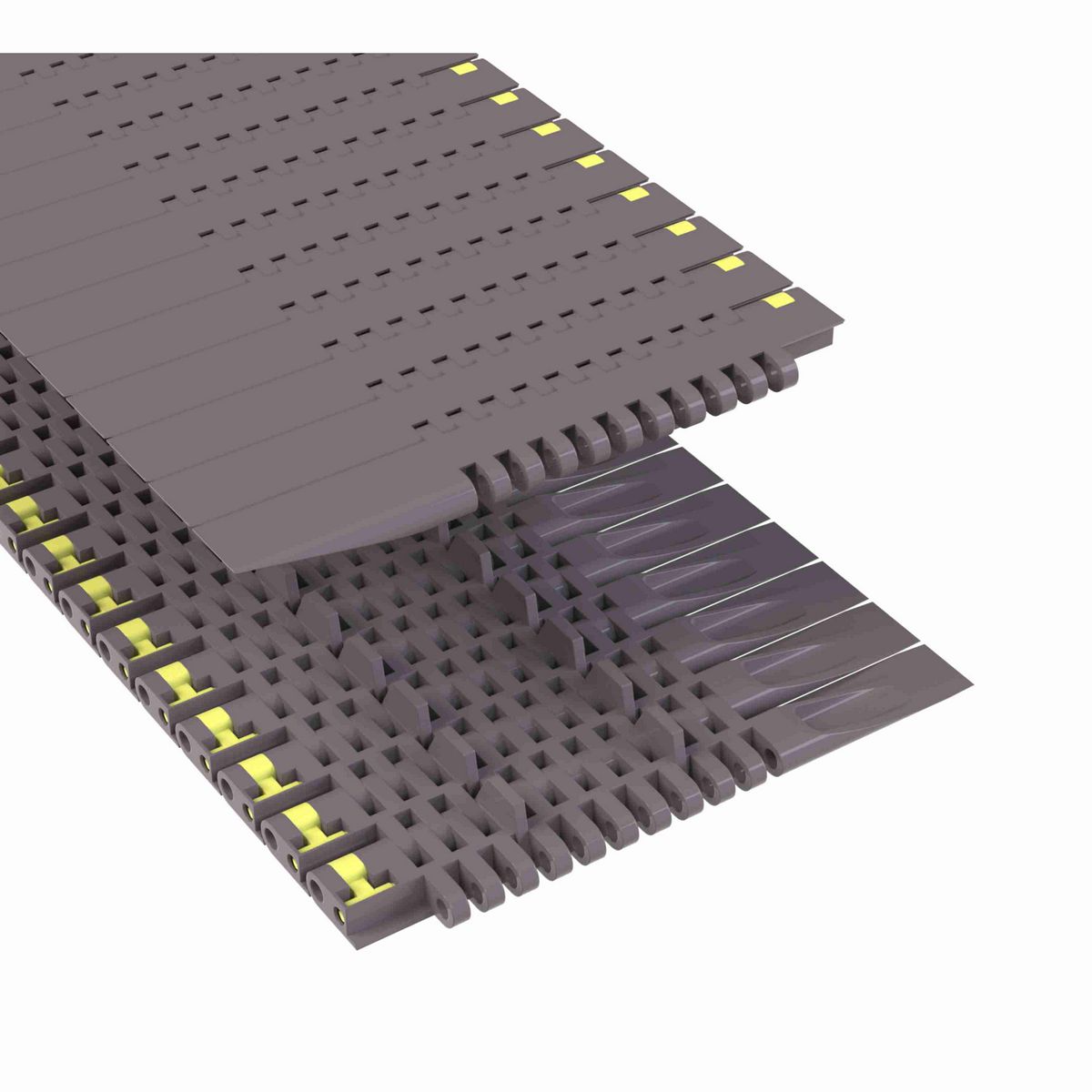 Rexnord 8505DTS Straight Running DTS®, Material: Brown High Performance, Width: 4.5in, Pitch: 0.75in - 81415791