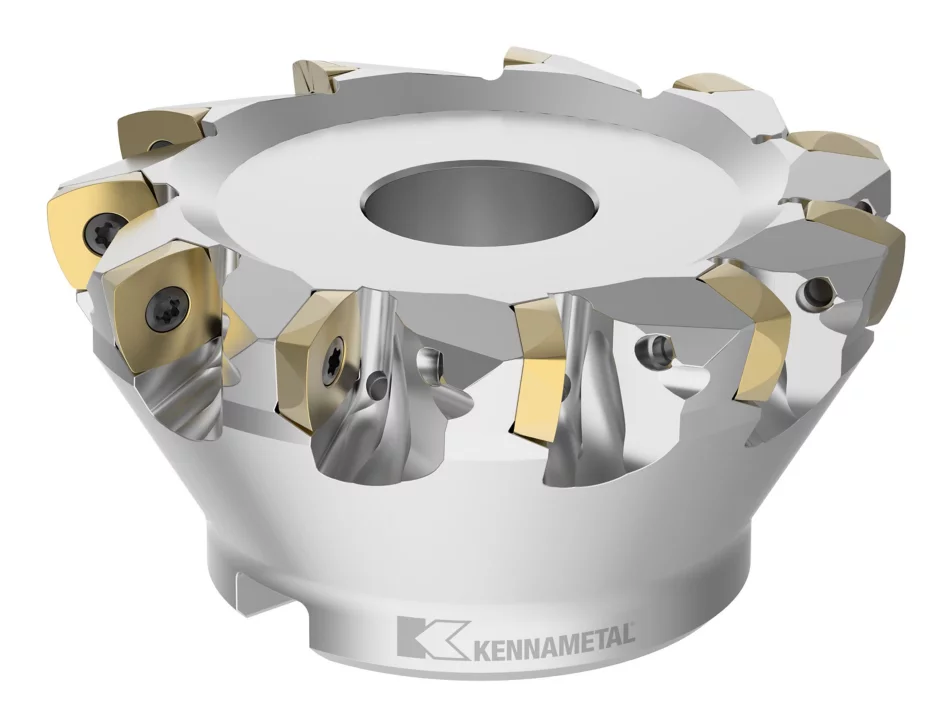 High-Feed copy milling cutter for multiple materials. Kennametal 7792VXE16 Series - Shell Mill - Inch [5667570]