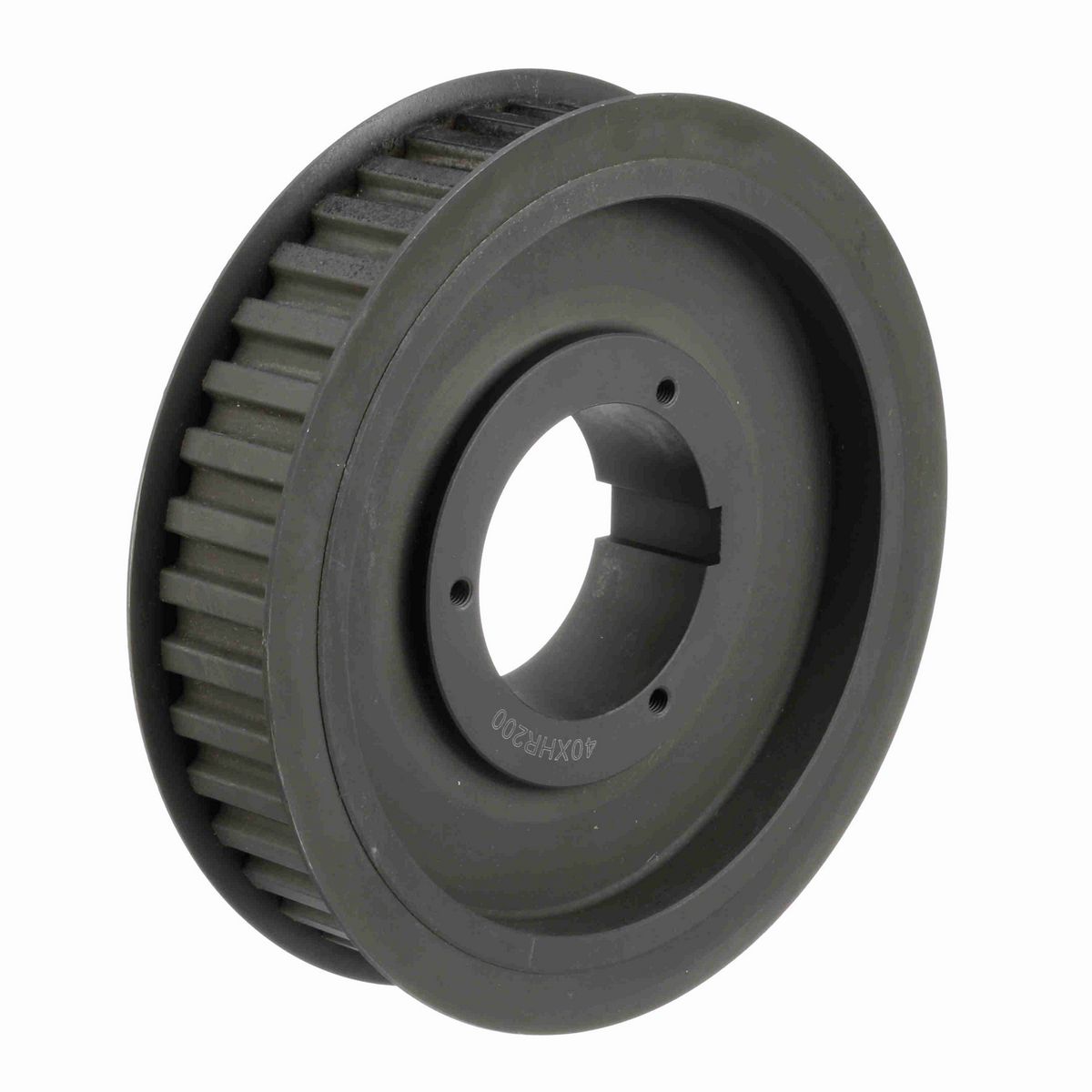 Browning Steel Bushed Bore Gearbelt Pulley - 40XHR200