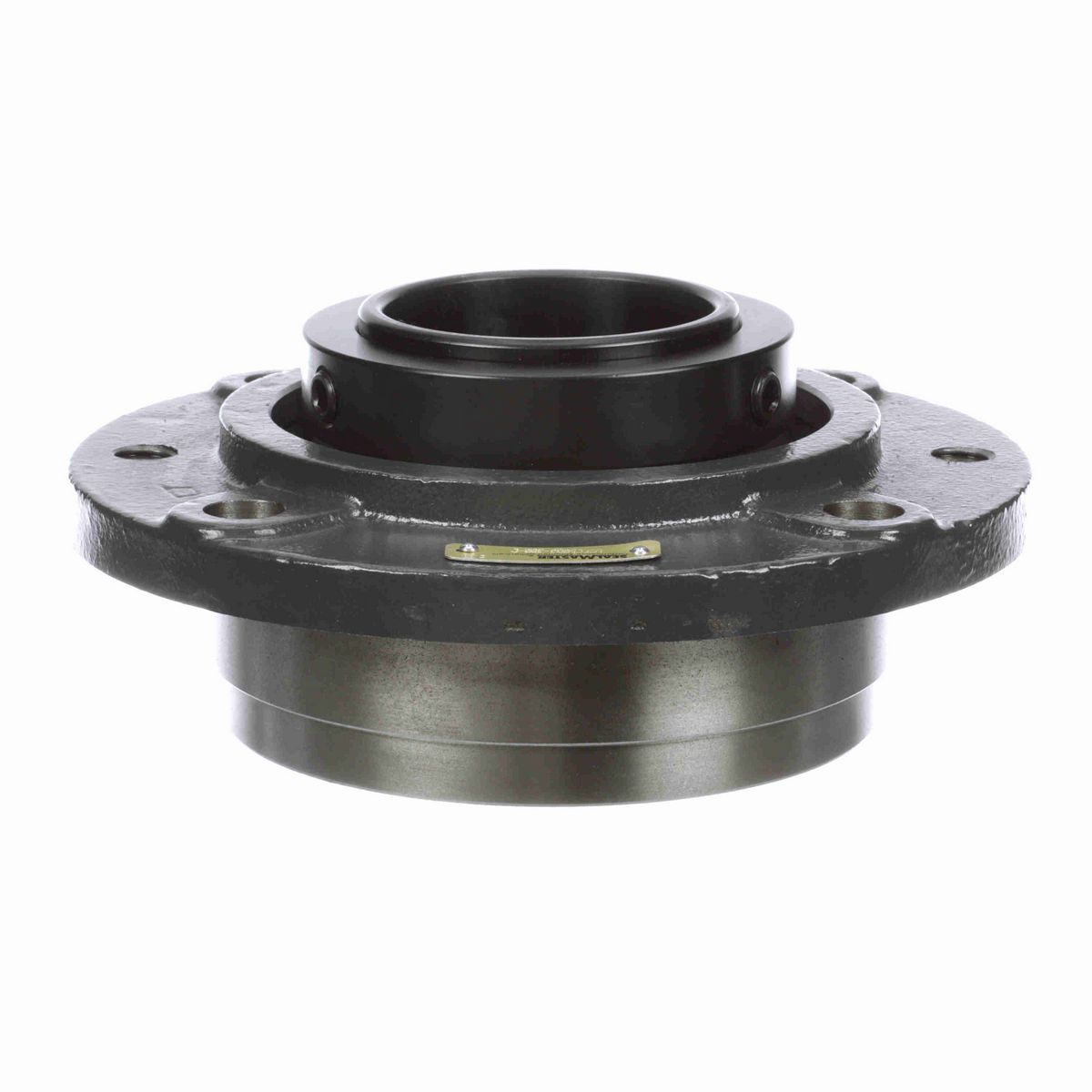 Sealmaster Mounted Cast Iron Piloted Flange Spherical Roller - 52100 Bearing Steel, Black Oxided - Collar Mount Lock - USFC5000-300-C