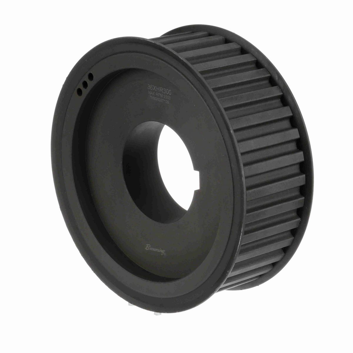 Browning Steel Bushed Bore Gearbelt Pulley - 36XHR300
