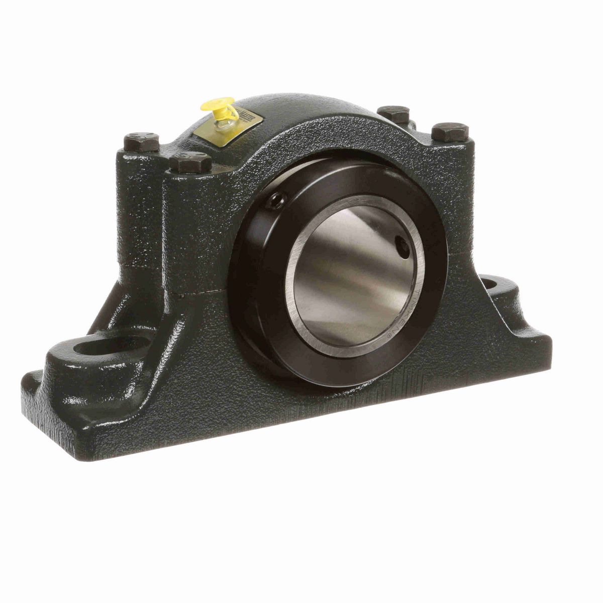 Sealmaster Mounted Cast Iron Two Bolt Pillow Block Tapered Roller - 52100 Bearing Steel - Double Collar Mount Lock - High Temperature - ERPB 215-N2