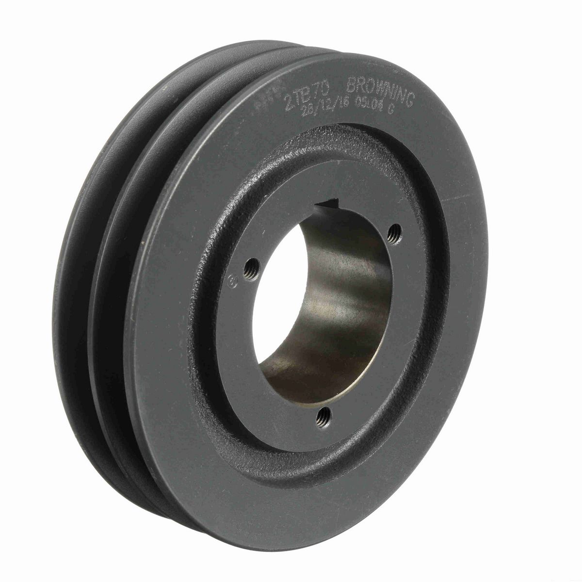 Browning 2 Groove Cast Iron Bushed Bore Multiple Sheave - 2TB70