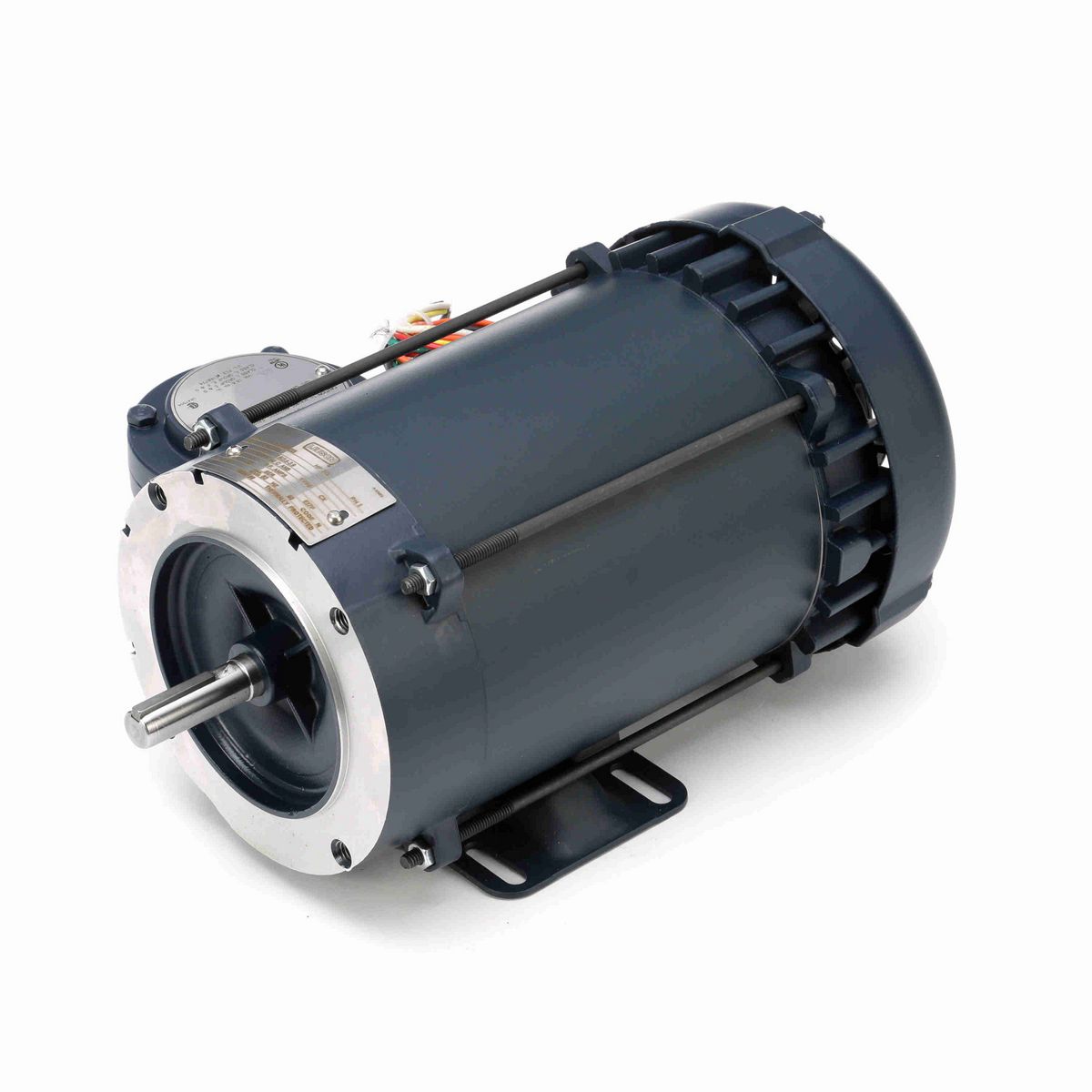 LEESON Explosion Proof Motor, 0.33 HP, 1 Ph, 60 Hz, 115/208-230 V, 1200 RPM, 56C Frame, EPFC - 116607.00