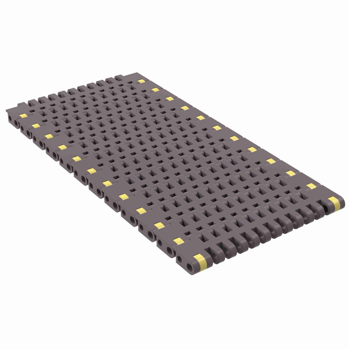 Rexnord 8506 Straight Running Flush Grid, Material: Brown High Performance, Width: 4.5in, Pitch: 0.75in - 81418321