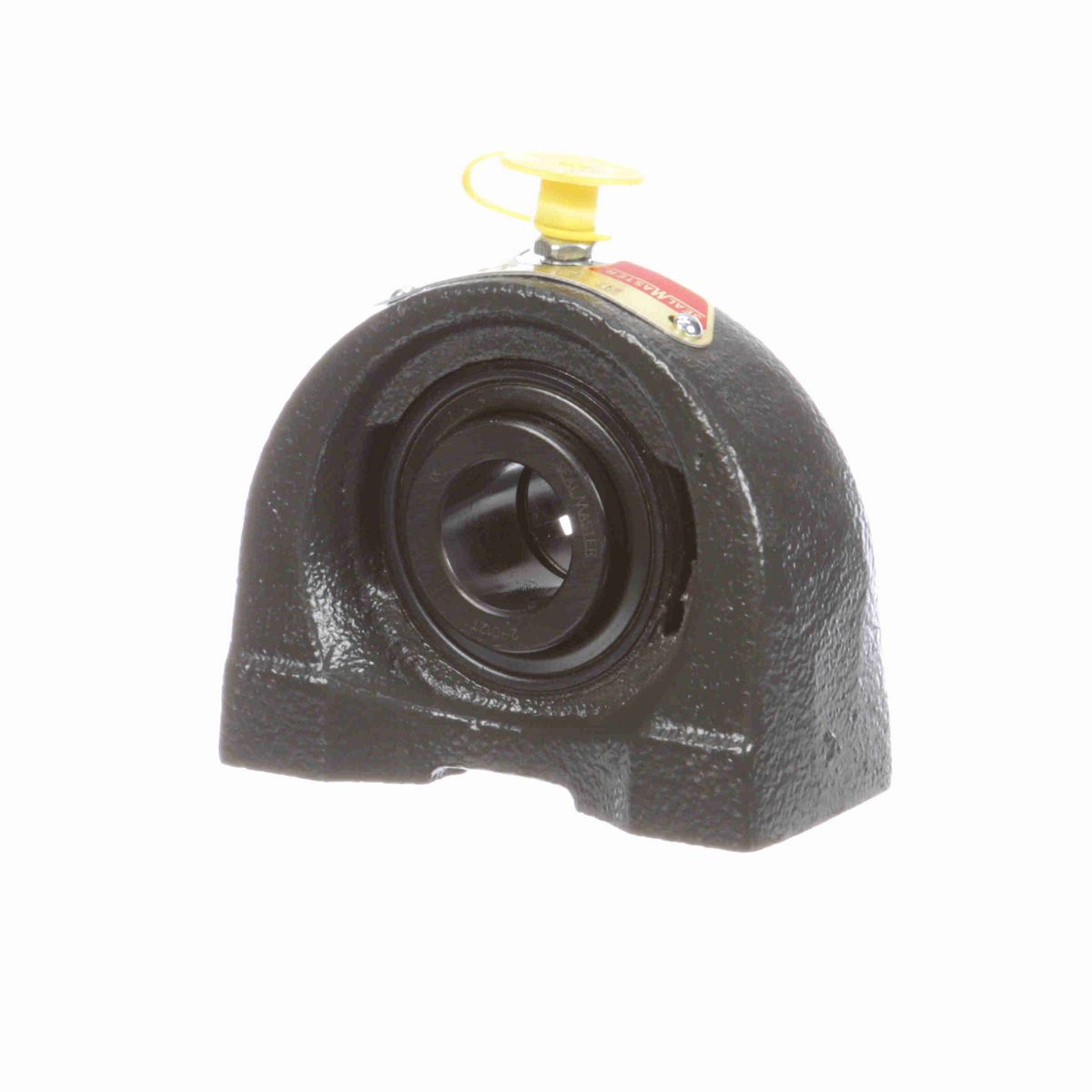 Sealmaster Mounted Cast Iron Tapped Base Pillow Block Ball Bearing - 52100 Bearing Steel, Black Oxided - Concentric Lock - TB-12T